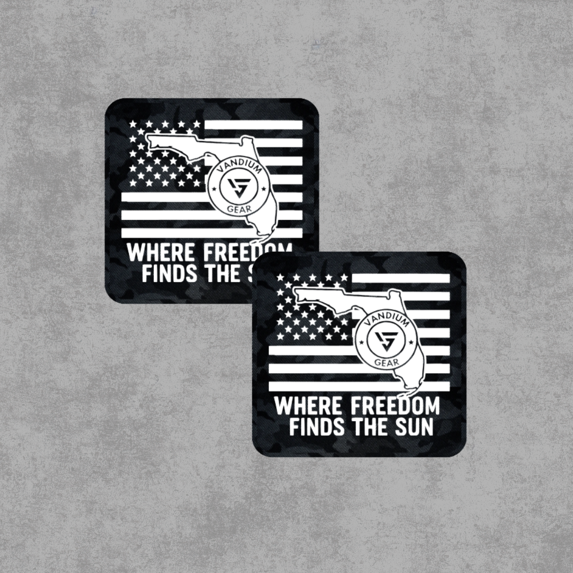 Where Freedom Finds the Sun Sticker