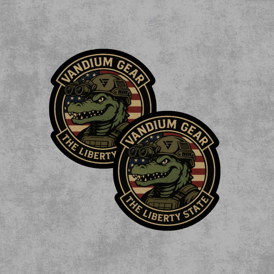 Tactical Gator Sticker