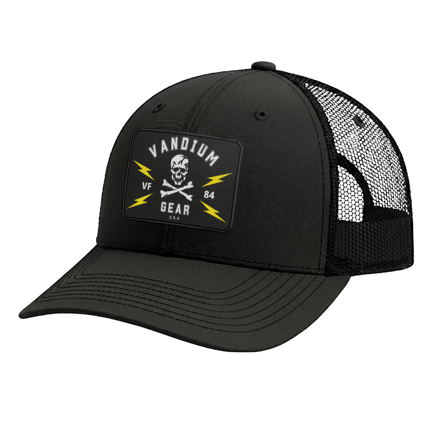Jolly Rogers Trucker Hat - by Vandium Gear Industries L.L.C