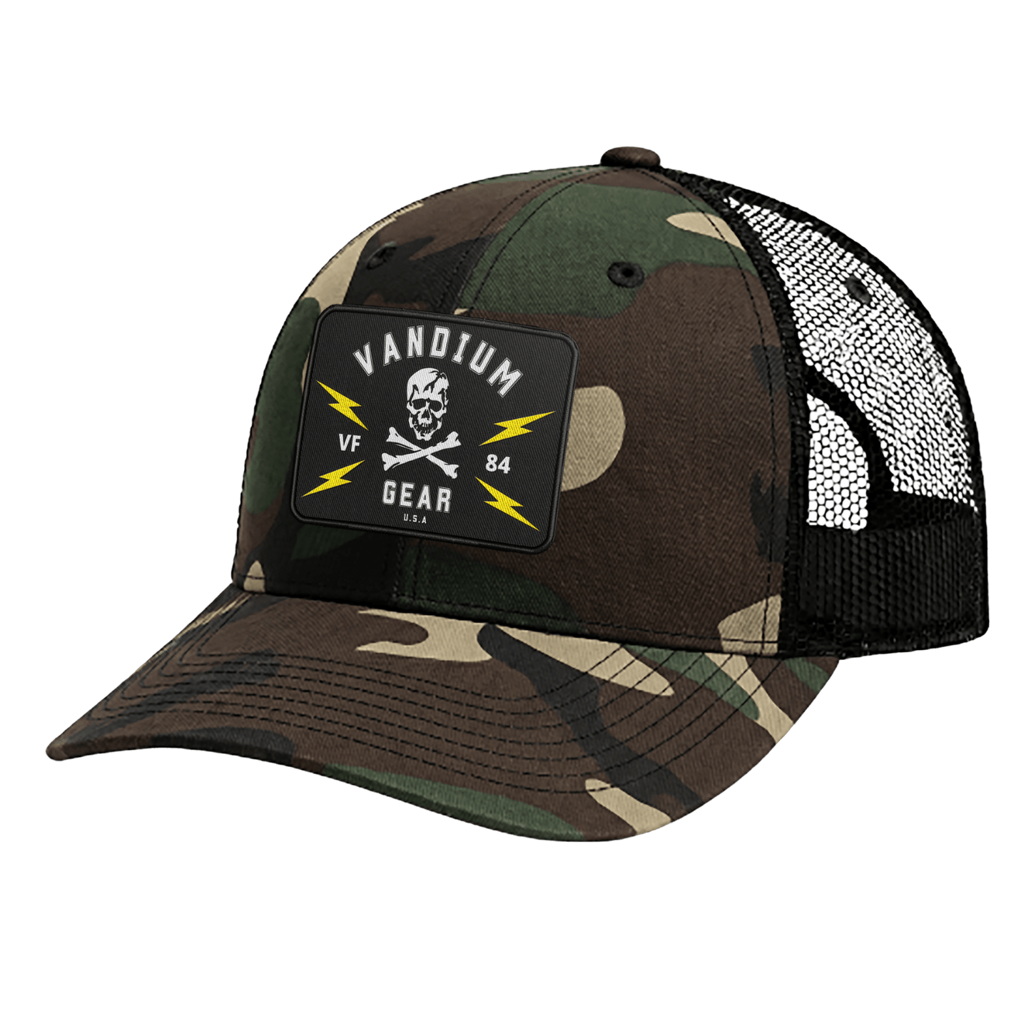 Jolly Rogers Trucker Hat - by Vandium Gear Industries L.L.C