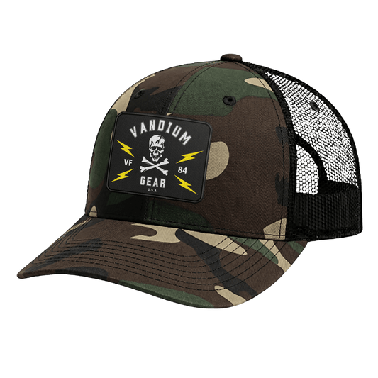 Jolly Rogers Trucker Hat - by Vandium Gear Industries L.L.C