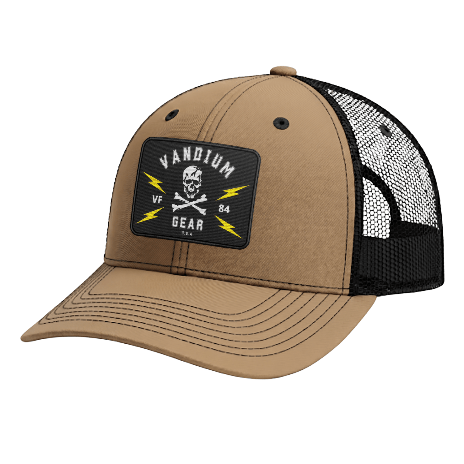Jolly Rogers Trucker Hat - by Vandium Gear Industries L.L.C