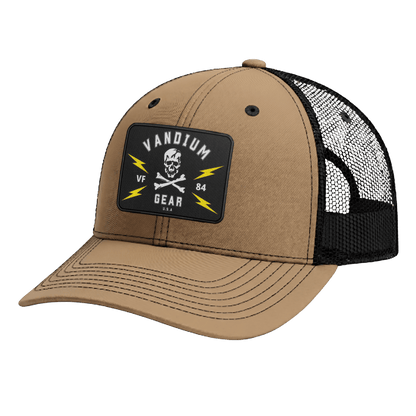 Jolly Rogers Trucker Hat - by Vandium Gear Industries L.L.C