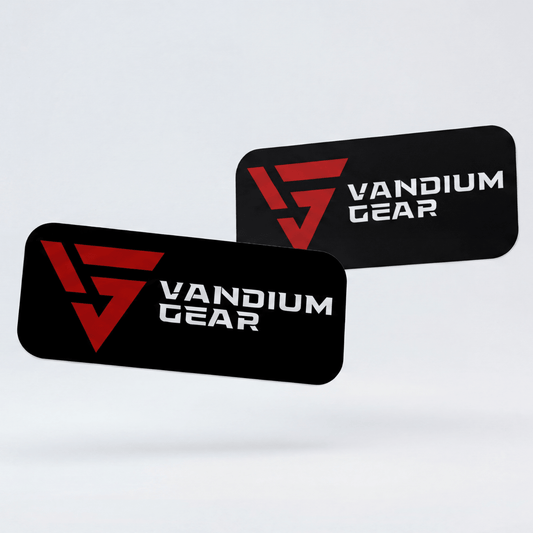 Vandium Gear Logo Sticker "3 - by Vandium Gear Industries L.L.C